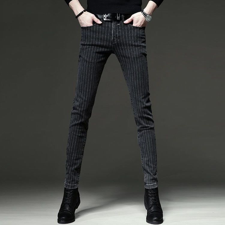 Streetwear Brand Jeans - Jeans a righe 2025 marchio alla