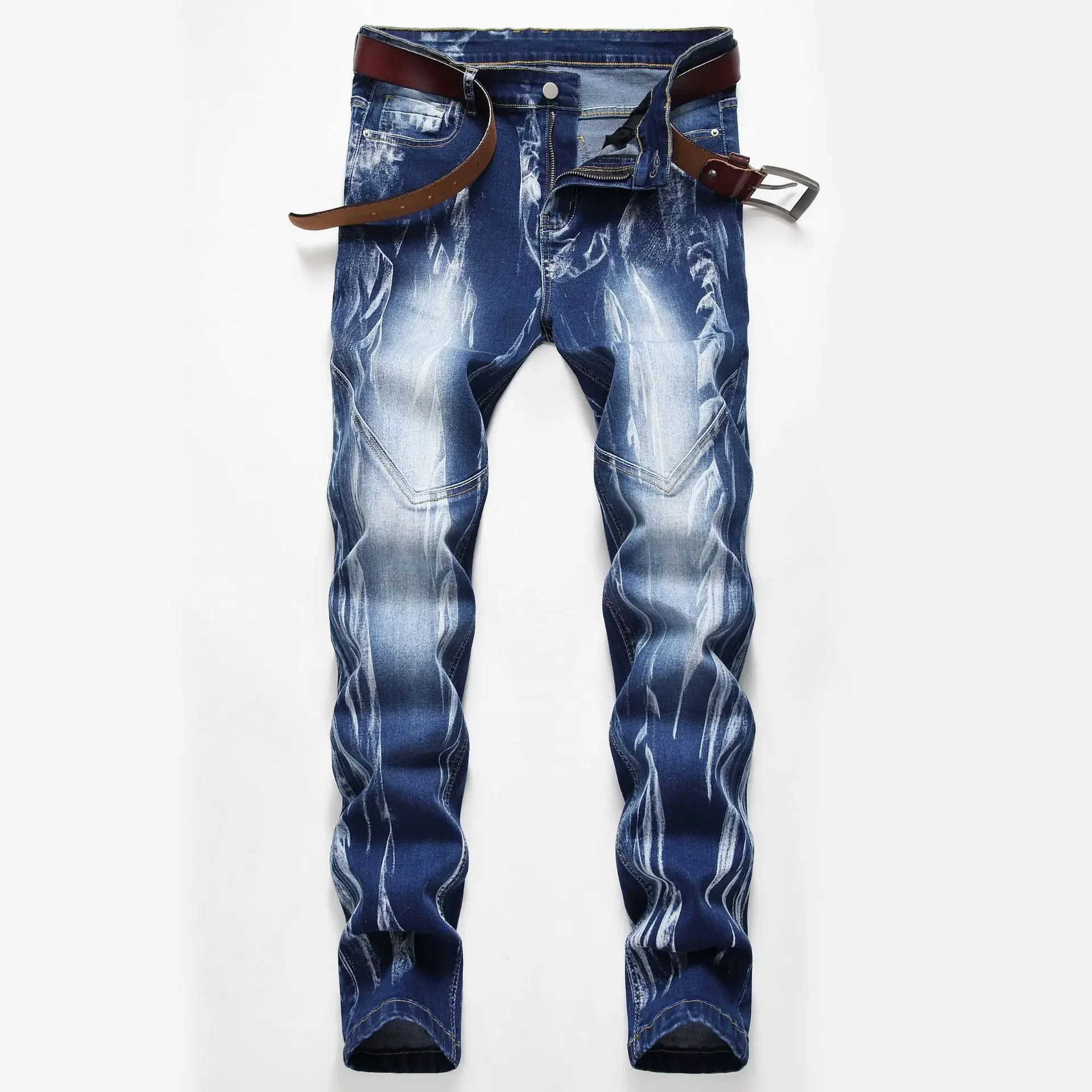 Streetwear Brand Jeans - Jeans skinny slim elasticizzati da uomo