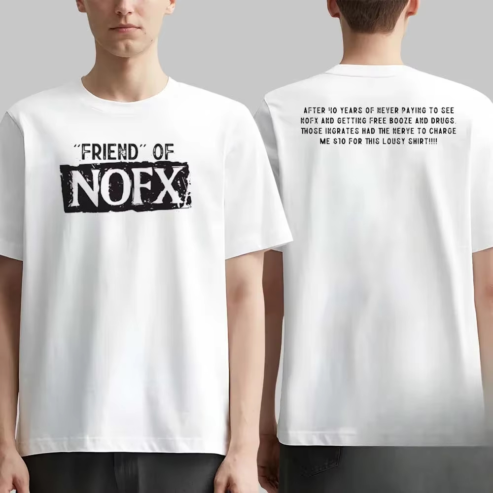 T-shirt NOFX Rock Band Graphic - Streetwear Brand Essentials recensione e prezzo