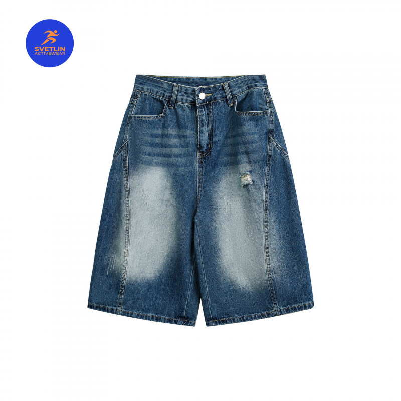 MAQVOB Pantaloncini in Jeans d - Streetwear Brand Jeans recensione e prezzo