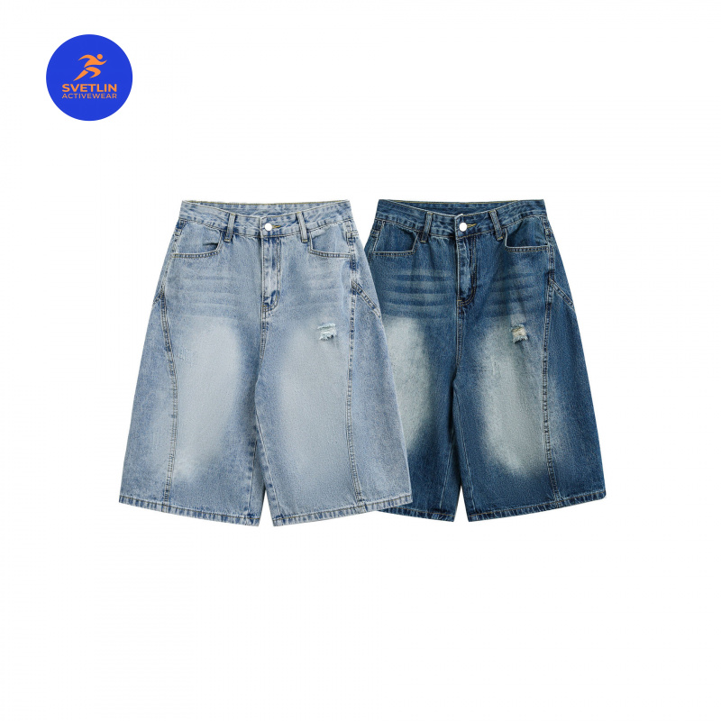 MAQVOB Pantaloncini in Jeans d - Streetwear Brand Jeans recensione e prezzo