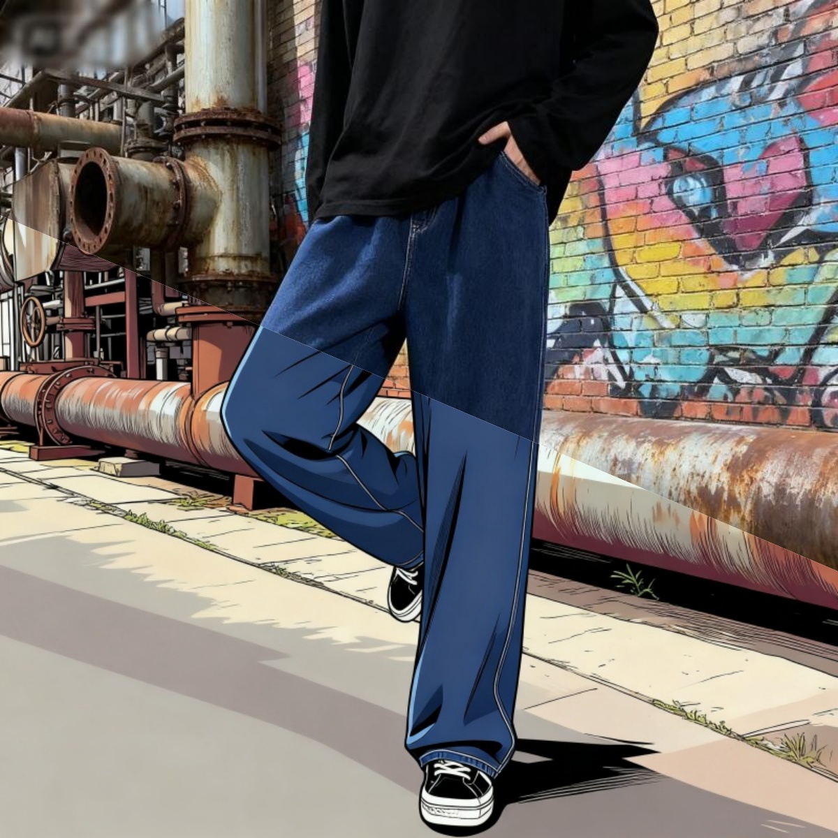 Stile coreano Streetwear New F - Streetwear Brand Jeans recensione e prezzo